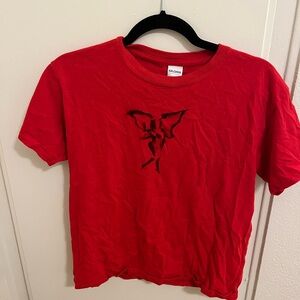 Screen Printed Angel Shirt